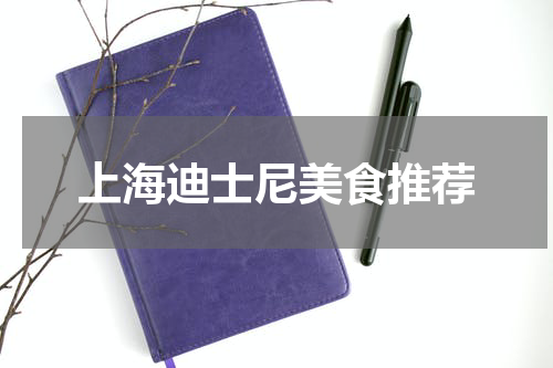 上海迪士尼美食推荐