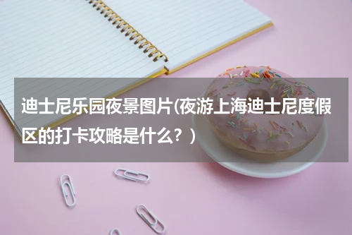 迪士尼乐园夜景图片(夜游上海迪士尼度假区的打卡攻略是什么？)